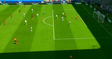 يورو 2016.. بالفيديو.. الحكم يلغي هدفاً لبلجيكا أمام أيرلندا