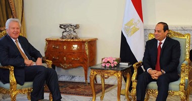 رئيس "جنرال إليكتريك" يؤكد للسيسى تطلع الشركة لزيادة استثماراتها بمصر