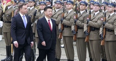 بالصور.. الرئيس الصينى يزور بولندا لتعزيز العلاقات التجارية