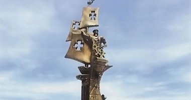 تمثال جديد لكريستوفر كولومبوس بإبداع روسى فى البرازيل