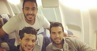 كهربا يؤكد انتهاء أزمة طارق حامد بصورة على طائرة الزمالك