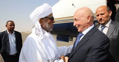 رئيس "النواب" الليبى يصل السودان للمشاركة فى الاتحاد البرلمانى الإفريقى