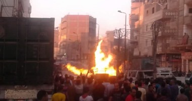 السيطرة على حريق بمخزن مواد غذائية فى الإسكندرية.. وإصابة عامل باختناق