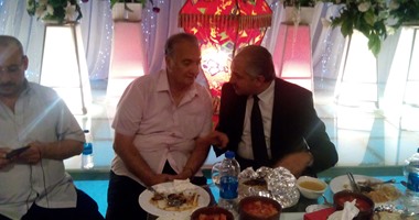 إبراهيم إلياس ينظم حفل إفطار جماعى بحضور سمير زاهر والعامرى فاروق