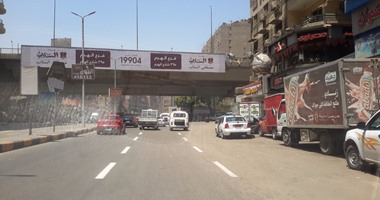 بالصور.. مرور الجيزة تواصل أعمال المرحلة الثانية من تطوير شارع فيصل