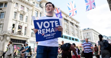 بالصور.. حملة تدعو البريطانين للمشاركة فى استفتاء الخروج من الاتحاد الأوروبى