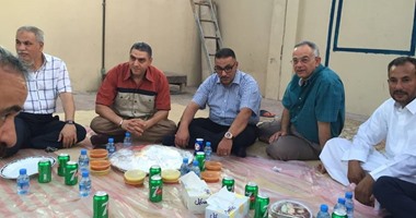 مأدبة إفطار عمالية بمشاركة سفير مصر بقطر بالمنطقة الصناعية بالدوحة