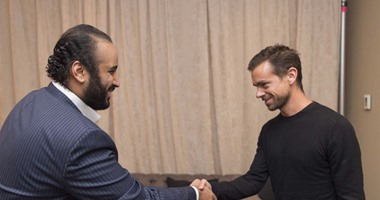 الأمير محمد بن سلمان يلتقى الرئيس التنفيذى لشركة تويتر