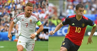 يورو 2016.. انطلاق مباراة بلجيكا والمجر فى ثمن النهائى