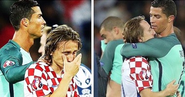 يورو 2016.. بالصور .. دموع مودريتش تثير تعاطف العالم