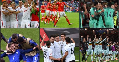 يورو 2016 .. تعرف على المنتخبات المتأهلة حتى الآن لدور الثمانية