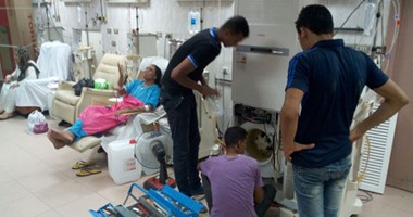 اعتصام مرضى الغسيل الكلوى بكفر الشيخ بعد شائعات إصابة حالات بـ"فيروس سى"