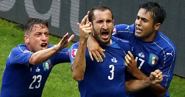 يورو 2016.. إيطاليا تثأر من إسبانيا وتصطدم بألمانيا فى ربع النهائى