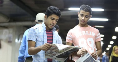 بالفيديو والصور.. "اليوم السابع" تواصل غزو المترو بالأعداد المجانية لليوم الثالث