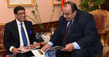 بالصور.. سفير الهند بمصر: وصول سفن عسكرية للإسكندرية ووفد رجال الأعمال