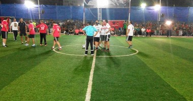 تعادل قدامى الأهلى والزمالك 3/3 فى حضور المعلم