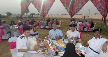 بالصور.. مديرية أمن الإسماعيلية تنظم حفل إفطار لأسر الشهداء