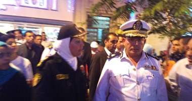 بالصور.. حكمدار العاصمة يتفقد الحالة الأمنية خلال احتفال المواطنين بـ30 يونيو