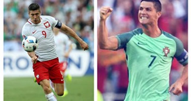 يورو 2016.. موعد مباراة البرتغال وبولندا والقنوات الناقلة