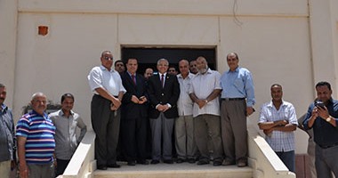 افتتاح مسجد كلية الهندسة بجامعة المنيا بالجهود الذاتية