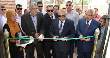 محافظ المنوفية يفتتح محطة الصرف الصحى بقرية كفر الشيخ خليل بـ30 مليون جنيه