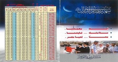 "الداخلية" توزع إمساكية رمضان بأرقام الحماية المدنية والمرور والنجدة