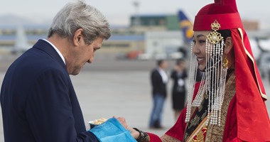 بالصور.. اخبار منغوليا .. كيرى يصل إلى منغوليا فى زيارة ذات طابع اقتصادى