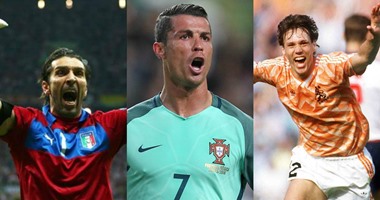 يورو 2016.. تعرف على نجوم التشكيل التاريخى للبطولة