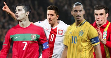 يورو 2016.. نجوم يحملون آمال جماهير بلادهم
