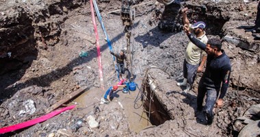 شركة مياه الشرب بالجيزة: كسر مفاجئ بأحد الخطوط في منطقة "أبو النمرس"