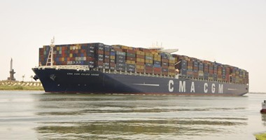 عبور50 سفينة قناة السويس اليوم الأحد بحمولة 2,4 مليون طن