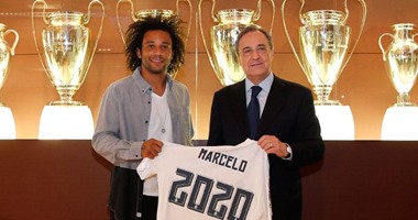 رسمياً.. مارسيلو مستمر مع ريال مدريد حتى 2020