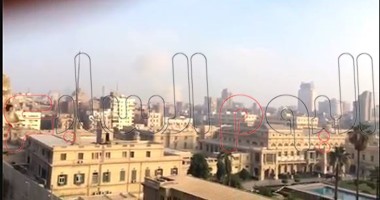 "صحافة المواطن".. بالفيديو.. تصاعد ألسنة الدخان بمحيط انفجار وسط البلد