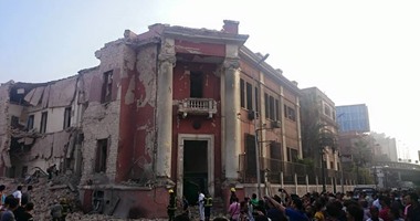 فيديو الانفجار بمحيط القنصلية الإيطالية بمنطقة وسط البلد