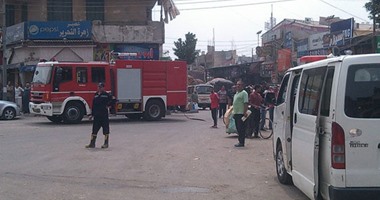 الحماية المدنية تسيطر على حريق داخل شقتين بالإسكندرية