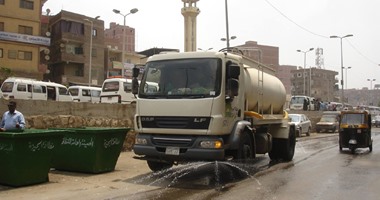 محافظ الجيزة:"لن يهدأ لى بال إلا بعد رضا المواطن بمستوى النظافة"