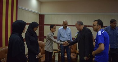 جامعة سوهاج تكرم أسرة شهيد سيناء بعد ختام الدورة الرمضانية