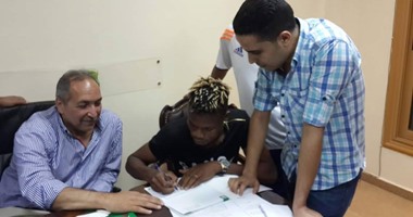 الاتحاد السكندرى يتعاقد مع مهاجم منتخب بنين 5 سنوات