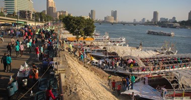 إقبال كبير على النزهات النيلية والسينمات أول أيام العيد
