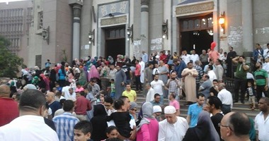 خطيب مسجد النور: فلسفة الأعياد فى الأسلام قربة لله تعالى