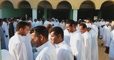 بالصور.. بدو سيناء يحتفلون بالعيد فى الدواوين