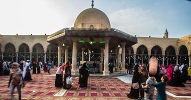 صلاة العيد فى مسجد عمرو بن العاص.. أول مسجد فى القاهرة