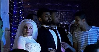 "صحافة المواطن": بالصور.. حفل زفاف إسلام رشدى مهاجم الأهلى بالمنيا