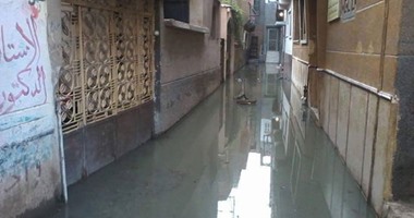صحافة المواطن.. شوارع قرية "دنديط" بالدقهلية تغرق فى مياه الصرف
