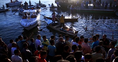 الاستعانة بأوناش لرفع "مركب الوراق" الغارق خارج مياه النيل