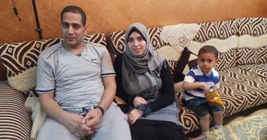 بالفيديو..زوجة مفتش مفرقعات فقد ساقيه: "فخورة بزوجى وجزء منه سبقه للجنة"