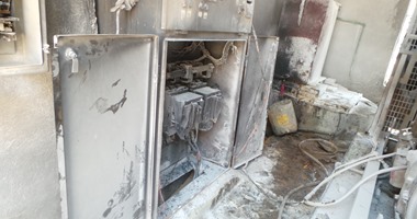 السيطرة على حريق فى كابل كهرباء بالمريوطية دون إصابات