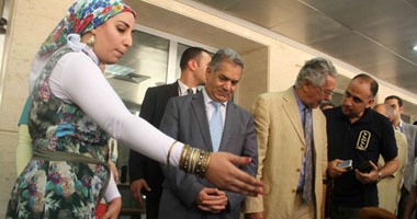 وصول وزير الآثار لمتحف الحضارة لافتتاح معرض المقتنيات الشخصية