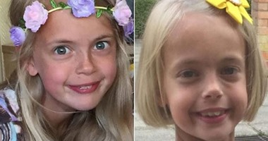 طفلة تتخلى عن 33 سنتيمترا من شعرها لمساندة صديقها مريض السرطان