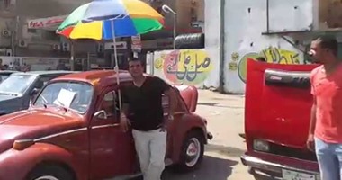 بالفيديو.. "شمسية وكولدير و كاب"..أساليب هروب المصريين من حرارة الجو
